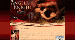 Desktop Screenshot of angelasknights.com